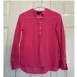 POLO RALPH LAUREN | GIRLS SHIRT | PINK